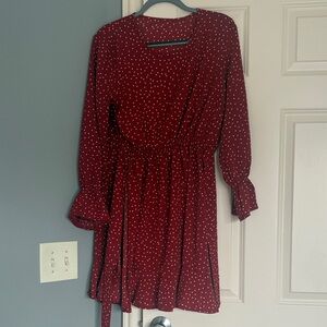 Red Polka Dot Dress